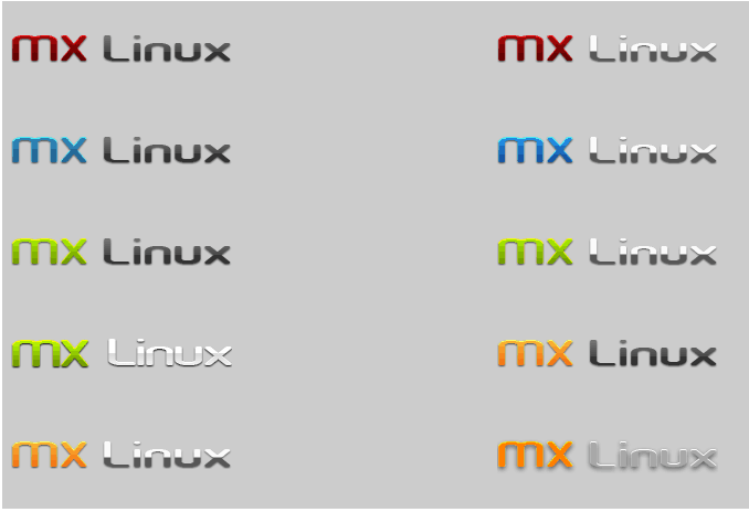 MX Start Icons